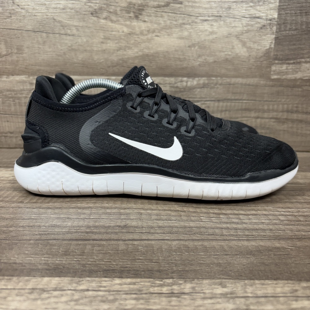 Nike Free RN Black Womens US Size 8.5 EUR 40 942837-001 Running Shoes